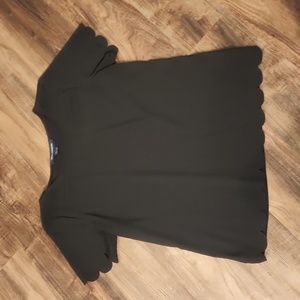 French Connection scallop blouse